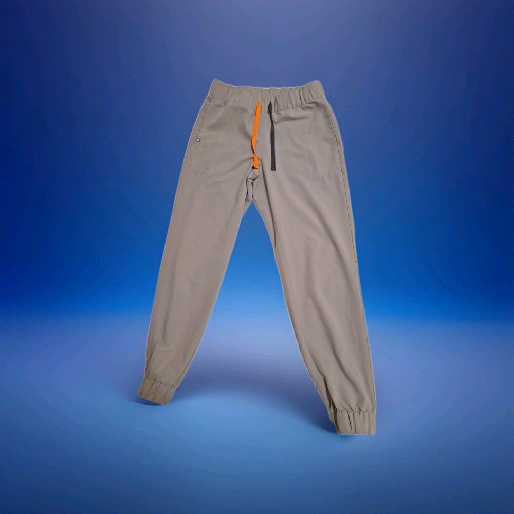 Figs Scrubs Pants Womens Small Gray Zamaro Technical Jogger Stretch W21SW2009T